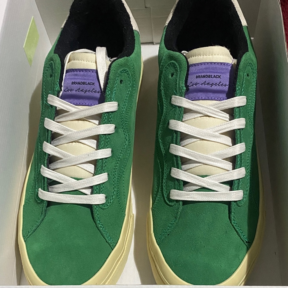 Brandblack Emerald Sneakers with Pale Yellow Soles